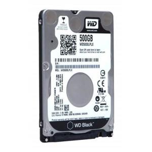 W.D. Black 500GB 7.2k 6G 2.5'' SATA3