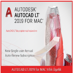 AUTOCAD LT FOR MAC 2019 NEW SINGLE-USER ANNUAL AUTO-RENEW SUBSCRIPTION-827K1-WW6359-T513
