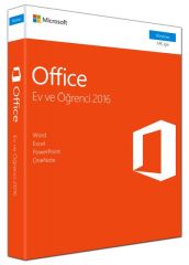 MS OFFICE 2016 HOME AND STUDENT TURKCE KUTU 79G-04688