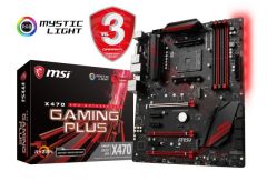 MSI X470 GAMING PLUS  AM4 DDR4 DVI HDMI SATA 6GB/S M.2 USB3.1 ATX