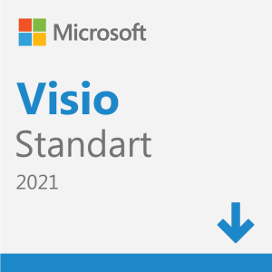 MICROSOFT VISIO STANDART 2021-ELEKTRONİK LİSANS D86-05942