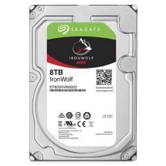 SEAGATE IRONWOLF 3.5 8TB SATA 3.0 256MB 210MB/S RV SENSÖR 7200RPM 180TB/YİL ISYÜKÜ 7/24 NAS DİSK ST8000VN0022