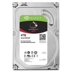 SEAGATE IRONWOLF 3.5 4TB SATA 3.0 64MB 180MB/S RV SENSÖR 5900RPM 180TB/YİL ISYÜKÜ 7/24 NAS DİSK ST4000VN008