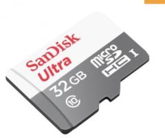 32GB MICRO SD ANDROID 80 MB/S SANDISK SDSQUNS-032G-GN3MN