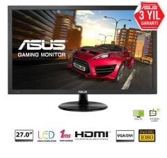 27 ASUS VP278H Gaming, LED 1920x1080 1ms 3YIL HDMIx2,VGA MM VESA, EyeCare