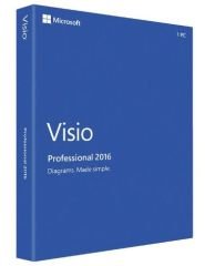 MS VISIO PROFESYONEL 2016 İNGİLİZCE KUTU D87-07101