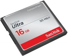 16 GB CF KART 50Mb/s ULTRA SANDISK SDCFHS-016G-G46