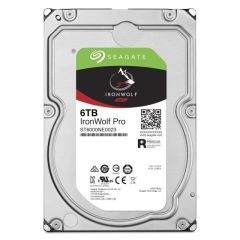 SEAGATE IRONWOLF PRO 3.5 6TB SATA 3.0 256MB 214MB/S RV SENSÖR 7200RPM 300TB/YIL İŞYÜKÜ 7/24 E-NAS DATA KURTARMALI DİSK ST6000NE0023