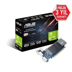 ASUS GEFORCE GT 710 2GB DDR5 LOW PROFİLE (BRACKET) 64BIT DSUB DVI HDMI EKRAN KARTI