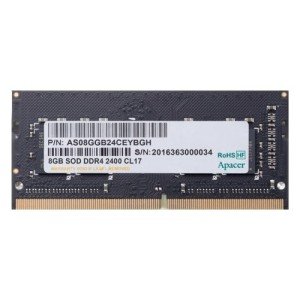 APACER 8GB DDR4 2400Mhz SODIMM  NB RAM