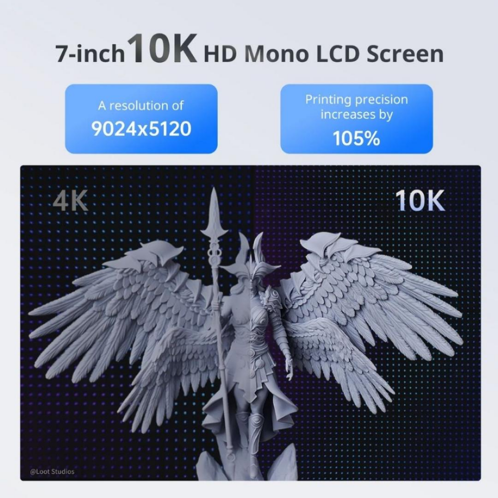 Anycubic Photon Mono 4 10K Reçine 3D Yazıcı — Tasarımlarınızı Hayata Geçirin: Anycubic Güvencesiyle
