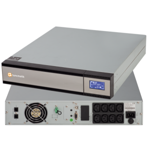 TUNÇMATİK NEWTECH PRO II X9 3 KVA RACK-MOUNT 1/1 ON-LINE UPS LCD