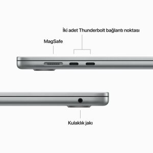Apple Macbook Air 15'' M2 8GB 256GB Uzay Grisi