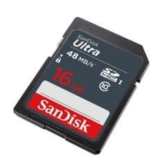 16 GB SANDISK SDSDUNB-016G-GN3IN 48/MB 16GB ULT SD C10