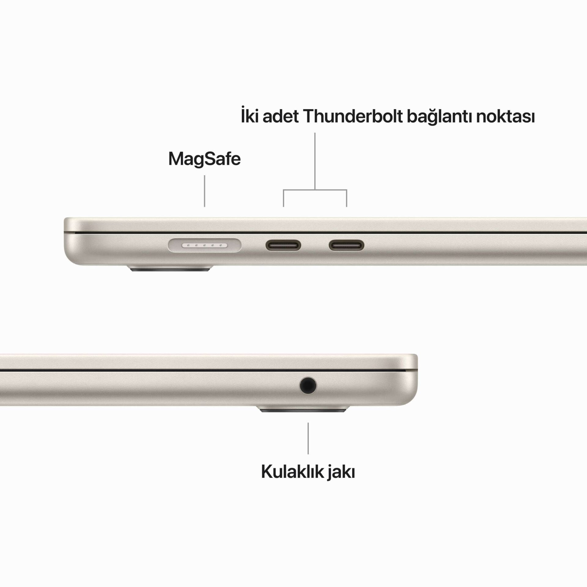 Apple Macbook Air 15'' M2 8GB 256GB Yıldız Işığı | Kurumsal IT