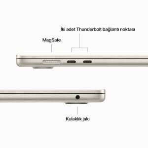 Apple Macbook Air 15'' M2 8GB 512GB Yıldız Işığı