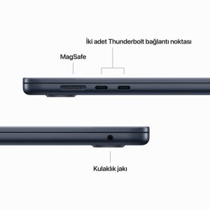 Apple Macbook Air 15'' M2 8GB 256GB Gece Yarısı