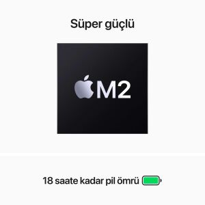 Apple Macbook Air 15'' M2 8GB 512GB Gece Yarısı