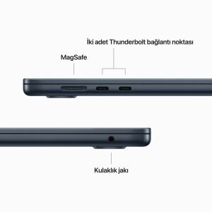Apple Macbook Air 15'' M2 8GB 512GB Gece Yarısı