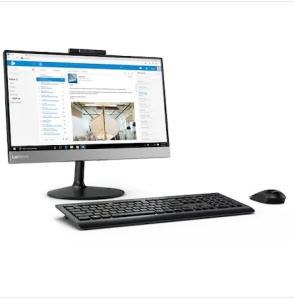 LENOVO AIO 21.5 V410z 10QV0037TX i5-7400T NON-TOUCH 4G 1TB DOS BLACK