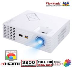 VIEWSONIC PJD7822HDL DLP FHD 1920X1080 3200AL 2XHDMI/MHL CHROMECAST PROJEKTOR