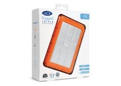 2TB LACIE 2.5 INC LAC9000448 RUGGED TRIPPLE USB 3.0 & FİRE WİRE800 TAŞINABİLİR DİSK ŞOK KORUMALI