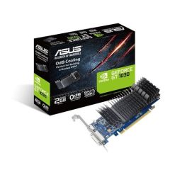 ASUS GEFORCE GT 1030-SL 2GB GDDR5 LOW PROFİLE (BRACKET) 64BIT DVI HDMI EKRAN KARTI