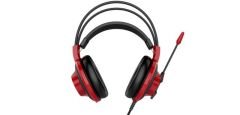 MSI GG DS501 GAMİNG HEADSET 40MM SÜRÜCÜ KABLO KUMANDA MİKROFON 2.1M ÖRGÜ KABLO 3.5MM JAK KULAKÜSTÜ KULAKLIK