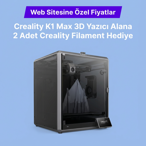 Creality K1 Max 3D Yazıcı Alana 2 Adet Creality Fi